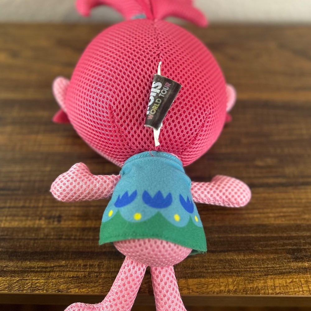DreamWorks Trolls World Tour Poppy Plush Toy 2020 - Picture 6 of 6